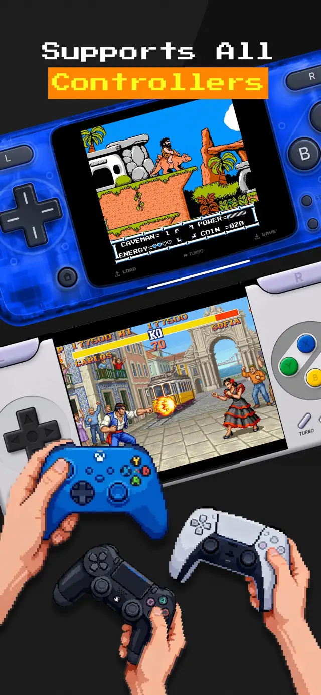 iPhone-Emulator mit Unterstützung für Xbox-, DualShock-4- und PS5-DualSense-Controller